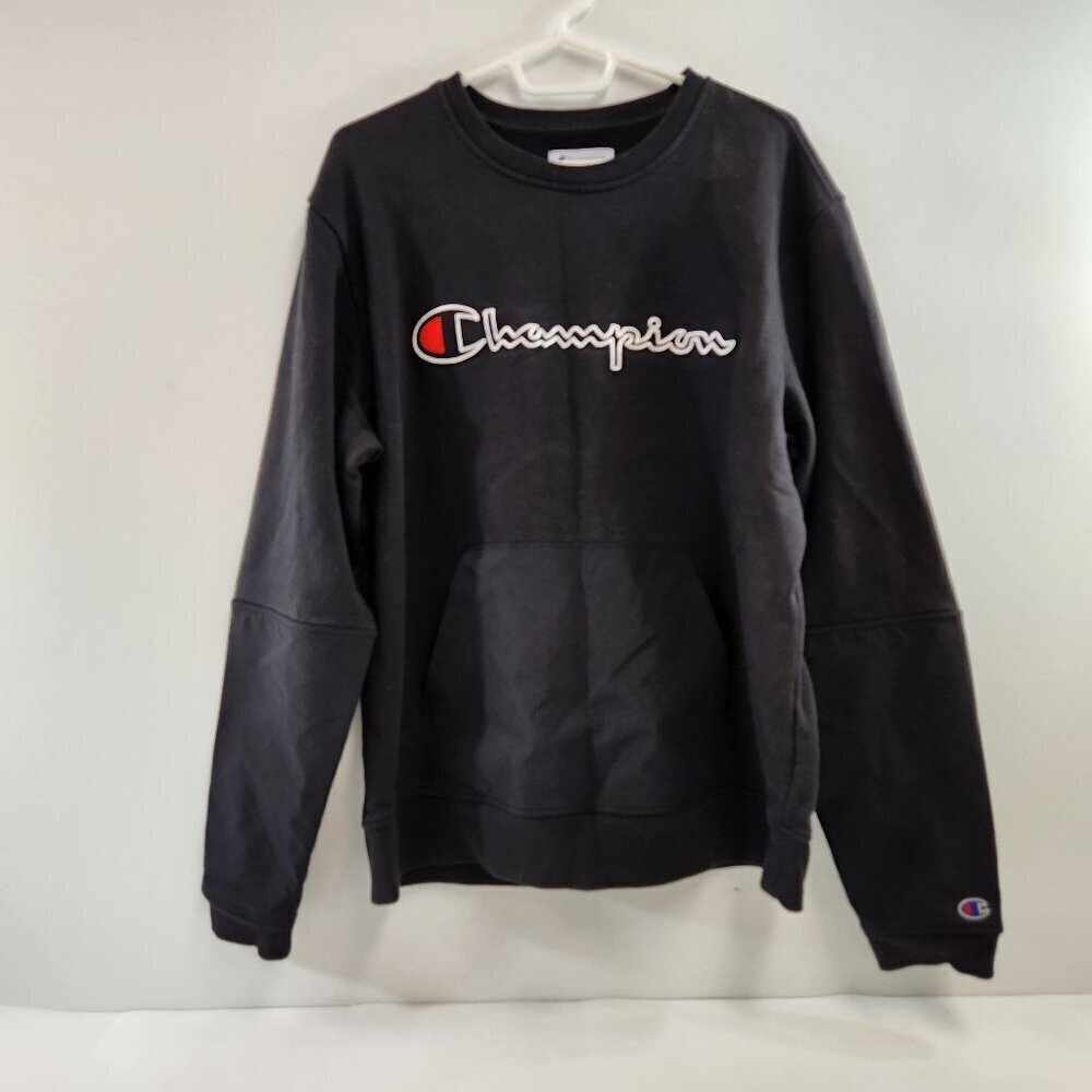 Champion Athletic Crew Neck Sweatshirt w/ Front Pocket Mens Large